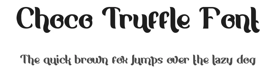 Choco Truffle Font by nihstudio — Display Font