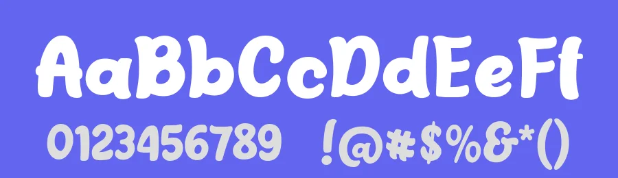 Chocolate Cookies Display Font by deedeetype — Display Font — thumbnail 3