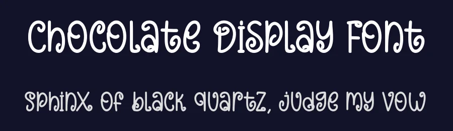 Chocolate Display Font by Craftedtype — Script Handwritten Font — thumbnail 2