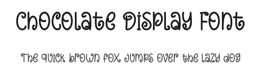 Chocolate Display Font by Craftedtype — Script Handwritten Font