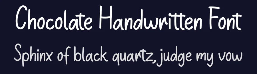 Chocolate Handwritten Font by andikastudio — Script Handwritten Font — thumbnail 2
