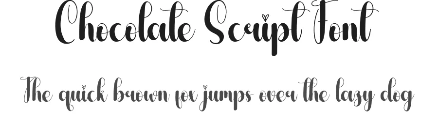 Chocolate Script Font by andikastudio — Script Handwritten Font