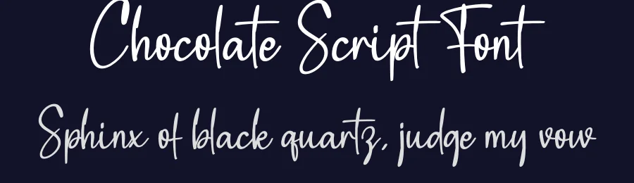Chocolate Script Font by creativeletter — Script Handwritten Font — thumbnail 2