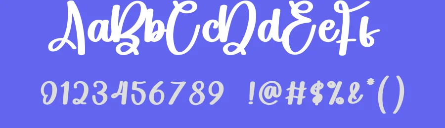 Chocolate Tumbler Script Font by creativeletter — Script Handwritten Font — thumbnail 3