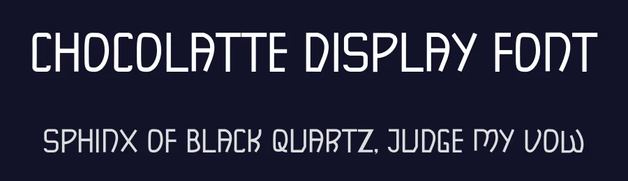Chocolatte Display Font by Erik Studio — Display Font — thumbnail 2
