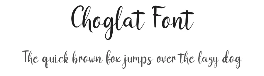 Choglat Font by khalwastudio — Script Handwritten Font