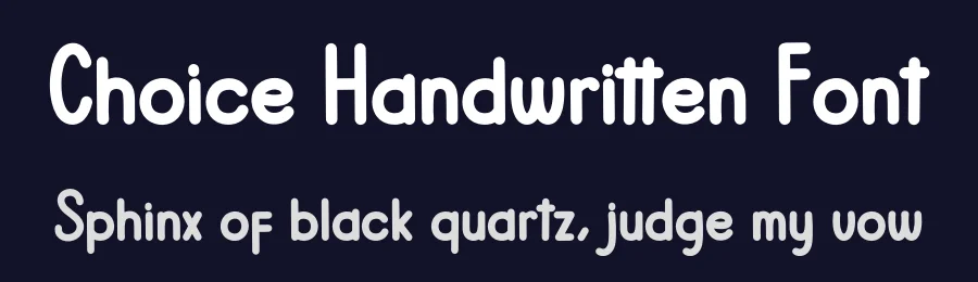 Choice Handwritten Font by inermediaSTUDIO — Display Font — thumbnail 2