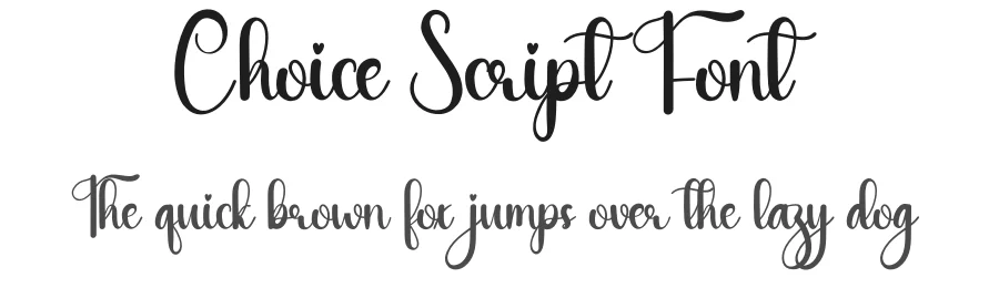 Choice Script Font by andikastudio — Script Handwritten Font