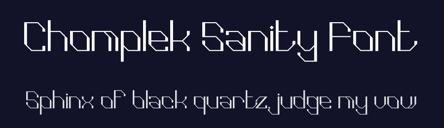 Chomplek Sanity Font by Storytype — Display Font — thumbnail 2