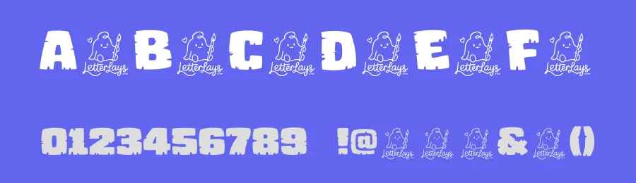 Chopwood Free Font by Letterlays — Display Font — thumbnail 3