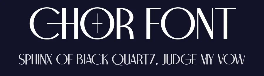 Chor Font by fontcade — Serif Font — thumbnail 2