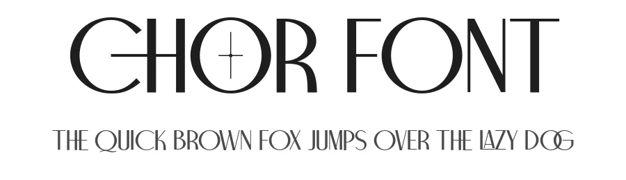 Chor Font by fontcade — Serif Font