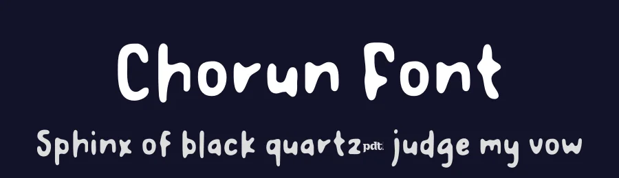 Chorun Font by productype — Display Font — thumbnail 2
