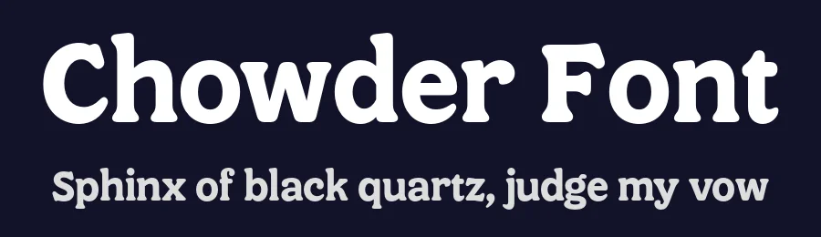 Chowder Font by Bolditalic Studio — Serif Font — thumbnail 2