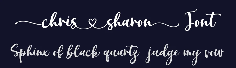 Chris Sharon Font by ReyreyBlue — Script Handwritten Font — thumbnail 2