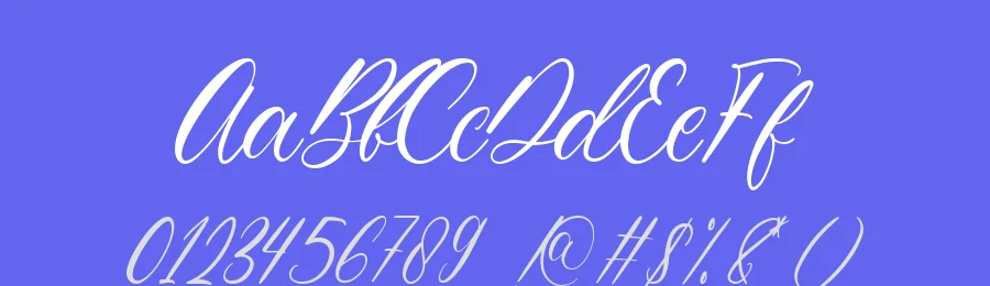 Chriselda Calligraphy Font by fikryal — Script Handwritten Font — thumbnail 3