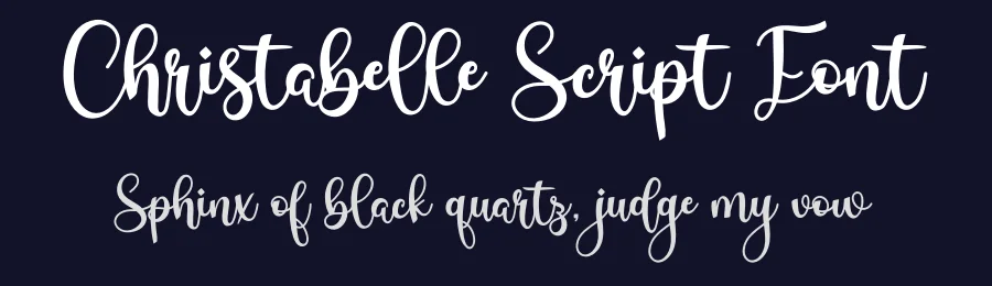 Christabelle Script Font by airotype — Script Handwritten Font — thumbnail 2