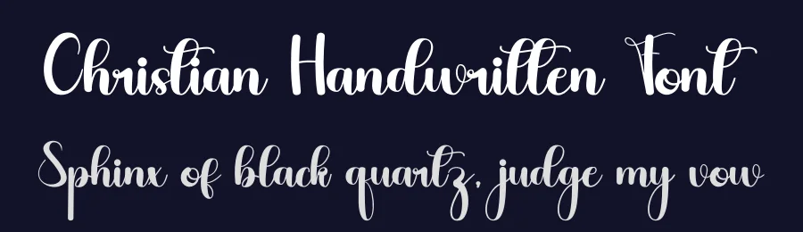 Christian Handwritten Font by inermediaSTUDIO — Script Handwritten Font — thumbnail 2