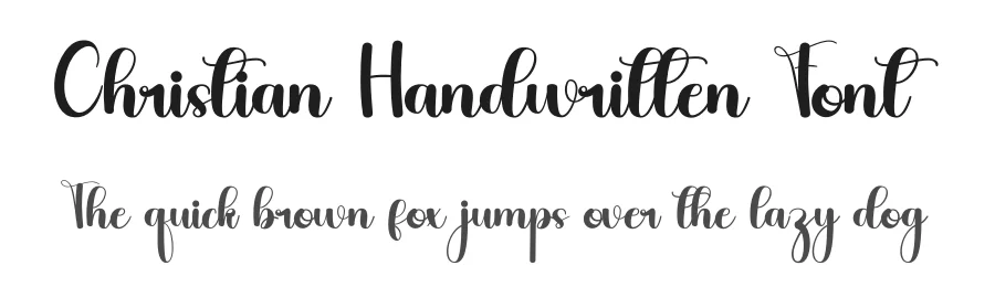 Christian Handwritten Font by inermediaSTUDIO — Script Handwritten Font