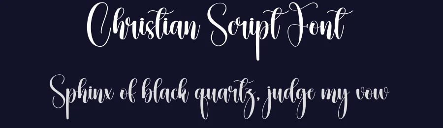 Christian Script Font by creativeletter — Script Handwritten Font — thumbnail 2