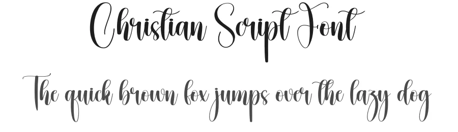 Christian Script Font by creativeletter — Script Handwritten Font