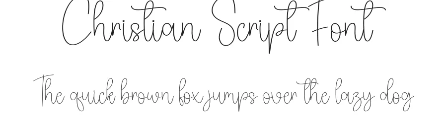 Christian Script Font by andikastudio — Script Handwritten Font