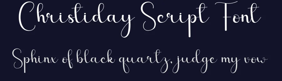 Christiday Script Font by andikastudio — Script Handwritten Font — thumbnail 2