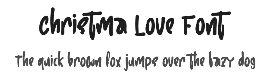 Christma Love Font by levincreative — Script Handwritten Font