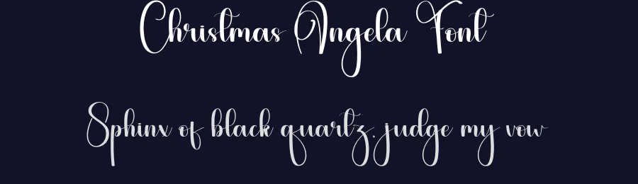 Christmas Angela Font by andikastudio — Script Handwritten Font — thumbnail 2