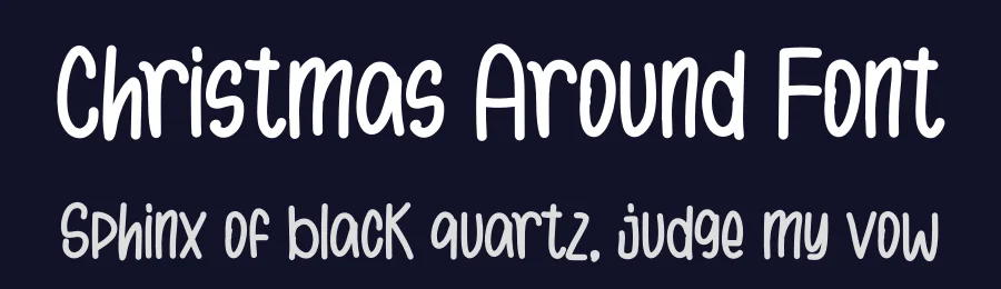 Christmas Around Font by inermediaSTUDIO — Display Font — thumbnail 2