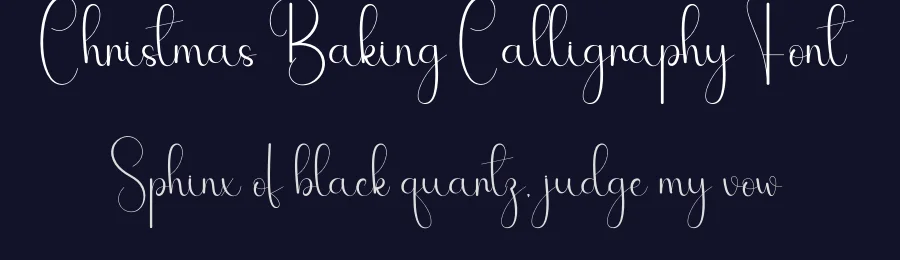 Christmas Baking Calligraphy Font by andikastudio — Script Handwritten Font — thumbnail 2