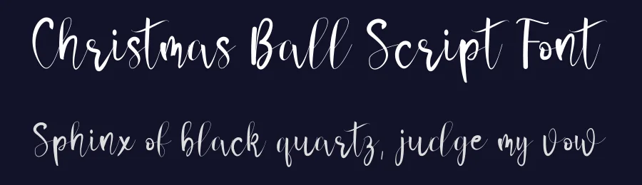 Christmas Ball Script Font by Farz Studio — Script Handwritten Font — thumbnail 2