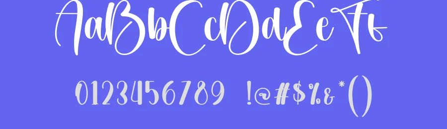 Christmas Butterfly Script Font by creativeletter — Script Handwritten Font — thumbnail 3