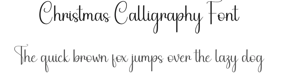 Christmas Calligraphy Font by andikastudio — Script Handwritten Font