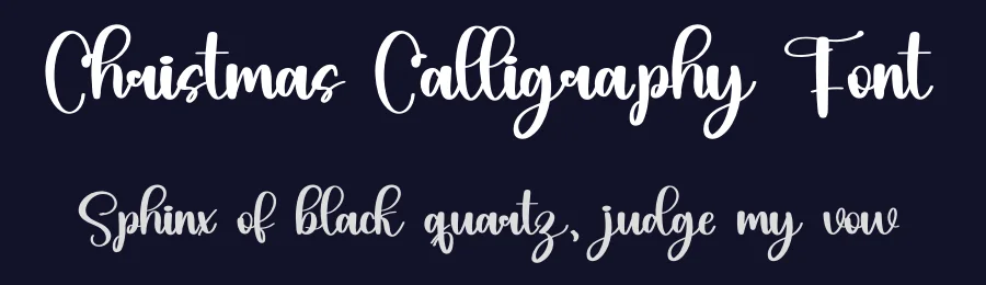 Christmas Calligraphy Font by inermediaSTUDIO — Script Handwritten Font — thumbnail 2