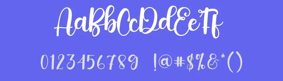 Christmas Calligraphy Typeface by freshtypeink — Script Handwritten Font — thumbnail 3