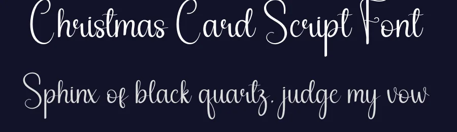 Christmas Card Script Font by andikastudio — Script Handwritten Font — thumbnail 2