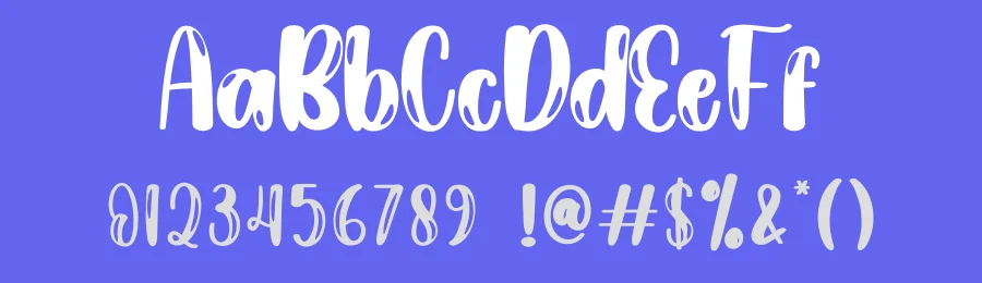 Christmas Cherfully Display Font by creativeletter — Script Handwritten Font — thumbnail 3