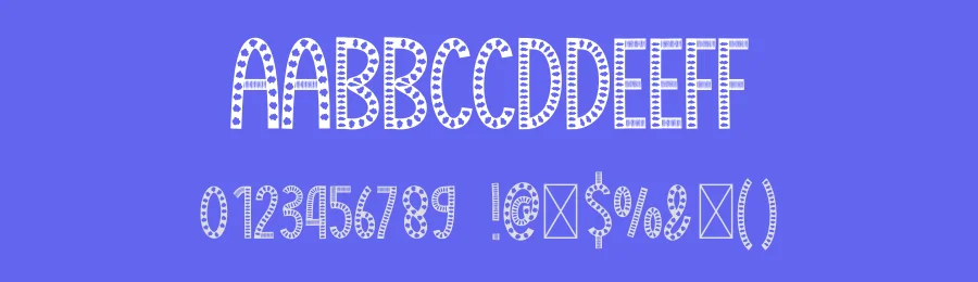 Christmas Cloud Display Font by creativeletter — Display Font — thumbnail 3