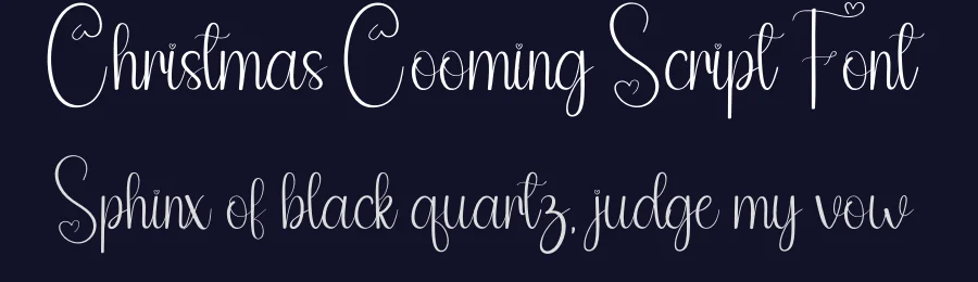 Christmas Cooming Script Font by andikastudio — Script Handwritten Font — thumbnail 2