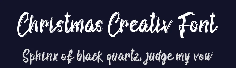 Christmas Creativ Font by inermediaSTUDIO — Script Handwritten Font — thumbnail 2
