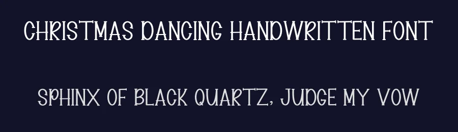 Christmas Dancing Handwritten Font by inermediaSTUDIO — Display Font — thumbnail 2