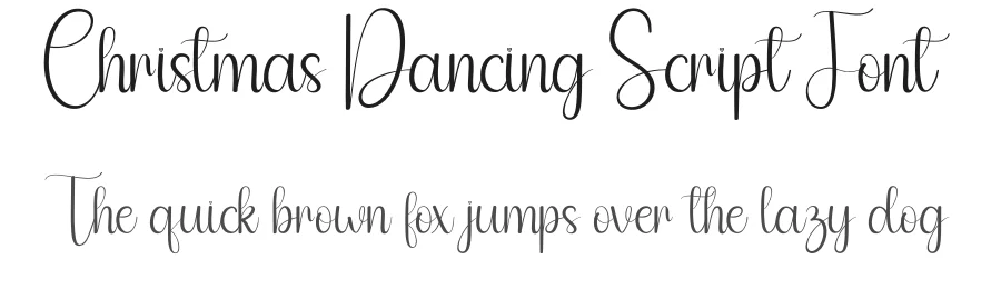 Christmas Dancing Script Font by andikastudio — Script Handwritten Font
