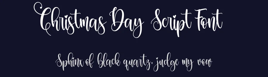 Christmas Day Script Font by Mozatype — Script Handwritten Font — thumbnail 2