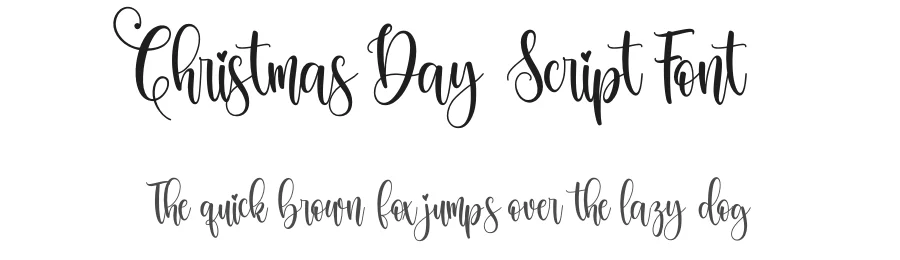 Christmas Day Script Font by Mozatype — Script Handwritten Font
