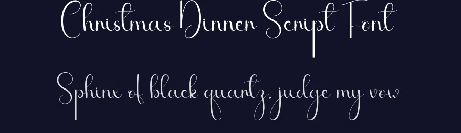 Christmas Dinner Script Font by andikastudio — Script Handwritten Font — thumbnail 2