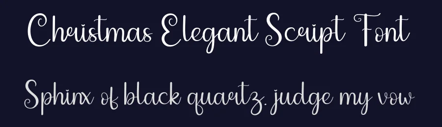 Christmas Elegant Script Font by andikastudio — Script Handwritten Font — thumbnail 2