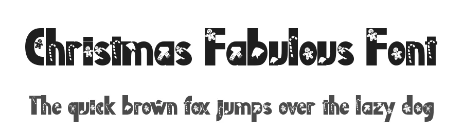 Christmas Fabulous Font by Yoga Letter — Display Font