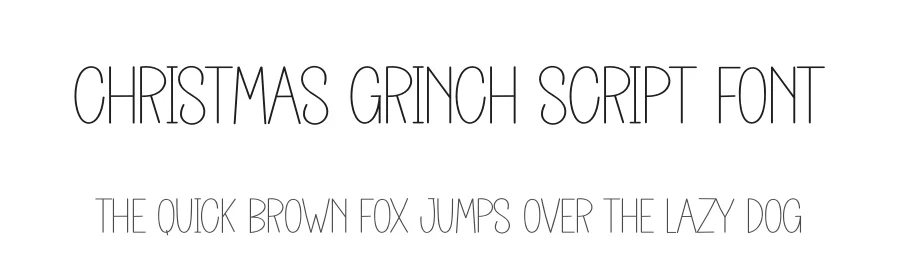 Christmas Grinch Script Font by creativeletter — Display Font