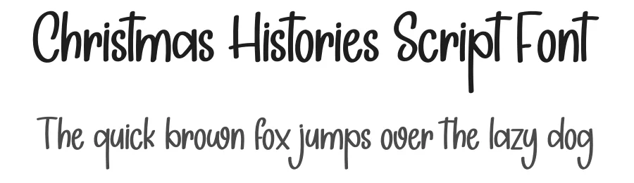 Christmas Histories Script Font by creativeletter — Display Font